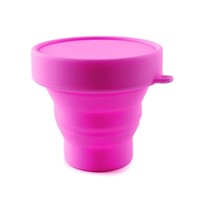 Collapsible Silicone Foldable Sterilizing Cup Set