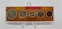 1936 Coin Year Set 5 Coins in Lot