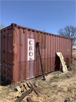 Shipping Container 15 ft x 8 ft x 10 ft est.