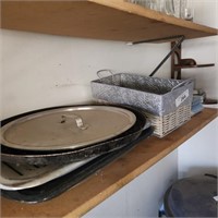 Broiler Pans , Metal Basket & Table Pad