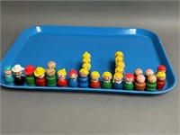 Collection of Vintage Fisher Price Little People