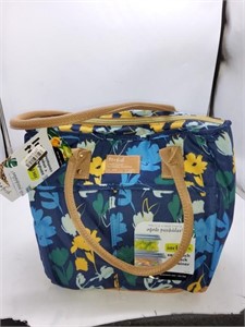 Fit and fresh flower lunch tote