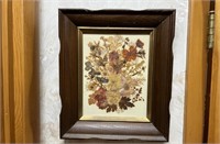 Framed Leaves Artwork