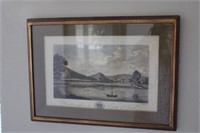 Framed Picture of River Scene