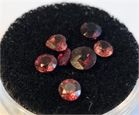 Small Faceted Gemstones -Garnets