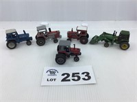 Lot of 5 - 1/64 Scale Misc Tractors