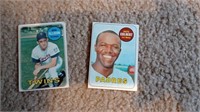 2 Lot Bob Allison, Nate Colbert Trading Card