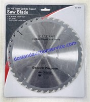 10” 40 Tooth Carbide Tipped Saw Blade