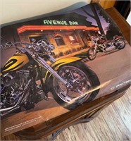 Avenue Bar Harley Davidson Poster