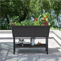 Keter Xl Urban Bloomer Resin Elevated Planter