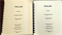 Psalms I & II English Braille Grade 2 NIV 1985