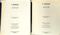 Kings I & II English Braille Grade 2 NIV 1985