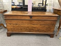 Large antique European trunk