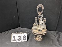 Silver Plate Cruet Set