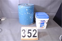 Kerosene Can & Grout Mix