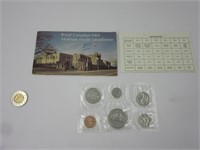 Ensemble spécimen monnaie Canada 1979