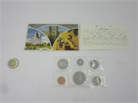 Ensemble spécimen monnaie Canada 1980