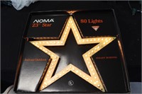 Noma 23" Indoor/Outdoor 80 Light Star (works)