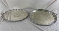 Silver-Plated Serving Trays