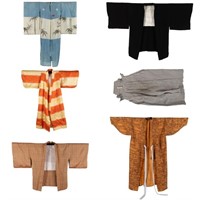 Five Japanese Kimono, One Apron