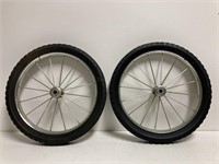 (2) 15-3/4 inch Round Tires