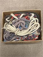 Box of Misc Ropes
