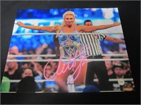 Charlotte Flair signed 8x10 photo COA