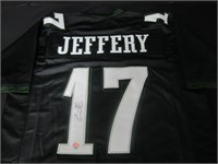 Alshon Jeffery signed football jersey COA