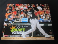 Eloy Jimenez sigend 8x10 photo COA