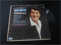 Dean Martin sigend record album COA