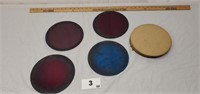 Lot of Glass Railroad/Traffic Lenses