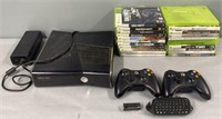 Xbox 360 Console; Accessories & Video Games Lot