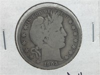 1903S Barber Half Dollar