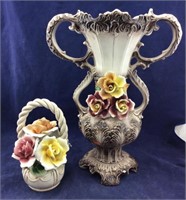 2 Large & Small Pieces of Capodimonte