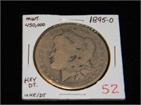 1895-0 Morgan $1  (Key Date)