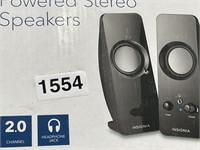 INSIGNIA POWERED STEREO SPEAKERS RETAIL $20