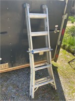 Werner 13” aluminum folding ladder