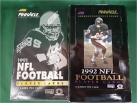 (2) Boxes of Pinnacle Football Cards