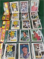 (5) 1988 Topps Baseball Card Rack Packs