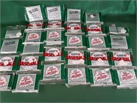 (10) 1992 Fleer Baseball Card Rack Packs