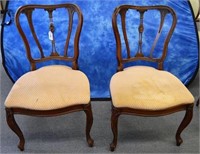 2 French Side Chairs