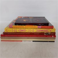 Lot of 8 books about crafting