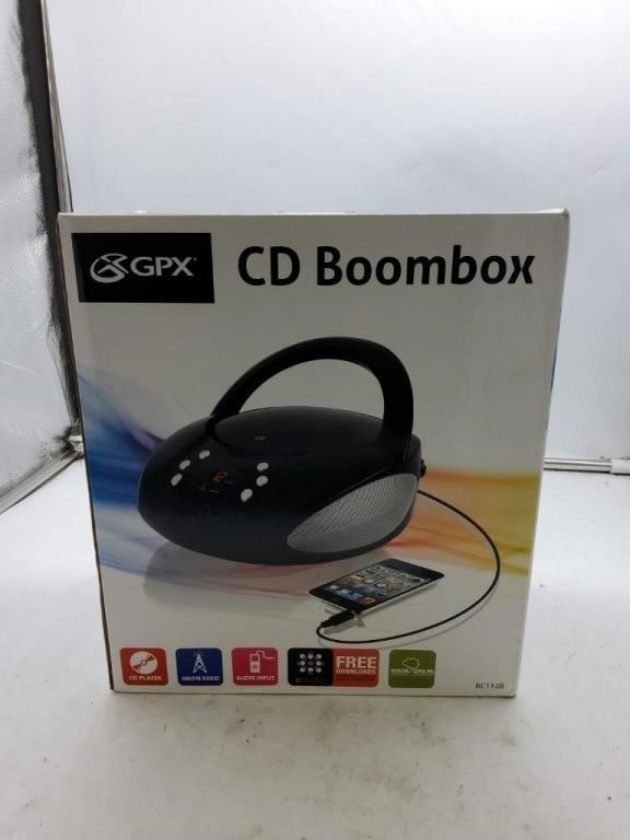GPX CD boombox
