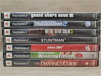 (7) Playstation 2 Games
