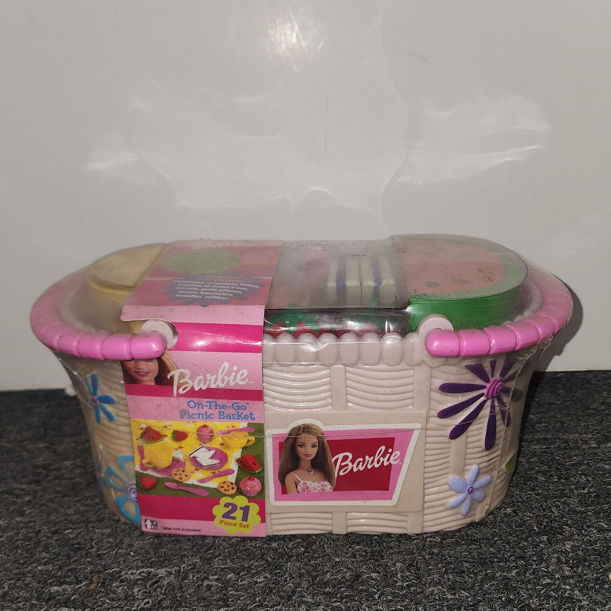 Vintage Barbie Picnic Basket