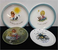Collectible vintage decorative plates
