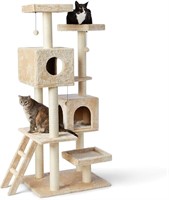 Multi-Level Cat Tree with Scratching Posts