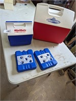 Igloo Mini Cooler, Playmate Cooler, Ice Packs