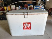 Vintage 7up cooler