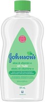 New 2 bottles Johnson's Baby Oil Gel with Aloe